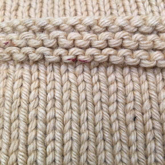 Vintage HANDKNIT CURLING SWEATER Wool unisex - Picture 14 of 16